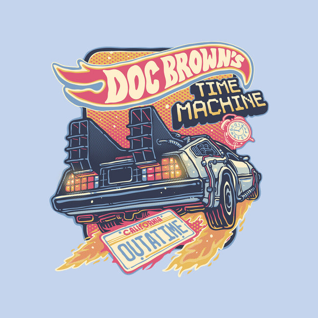 Blazing Time Machine-None-Basic Tote-Bag-glitchygorilla