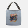Blazing Time Machine-None-Adjustable Tote-Bag-glitchygorilla