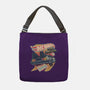 Blazing Time Machine-None-Adjustable Tote-Bag-glitchygorilla