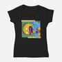 I Eated Them-Womens-V-Neck-Tee-SeamusAran