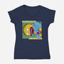 I Eated Them-Womens-V-Neck-Tee-SeamusAran
