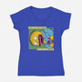 I Eated Them-Womens-V-Neck-Tee-SeamusAran