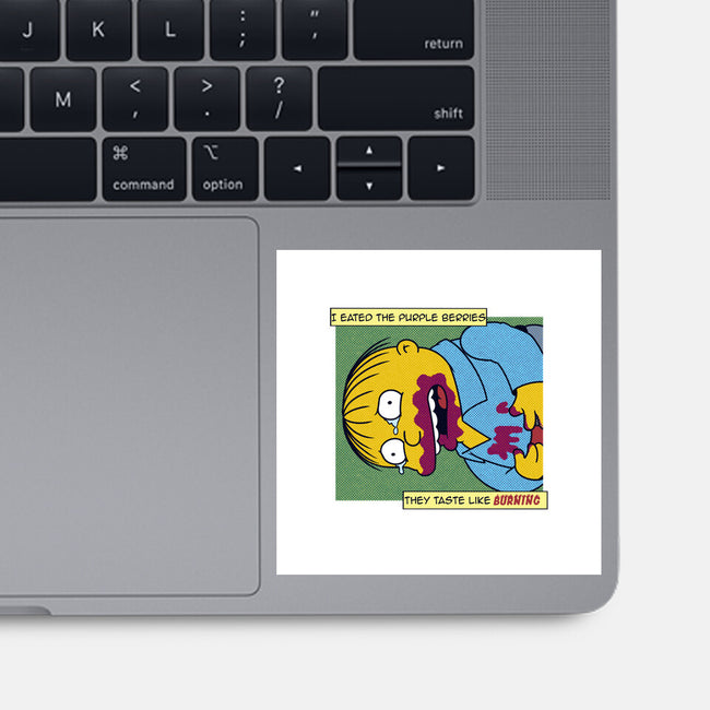 I Eated Them-None-Glossy-Sticker-SeamusAran