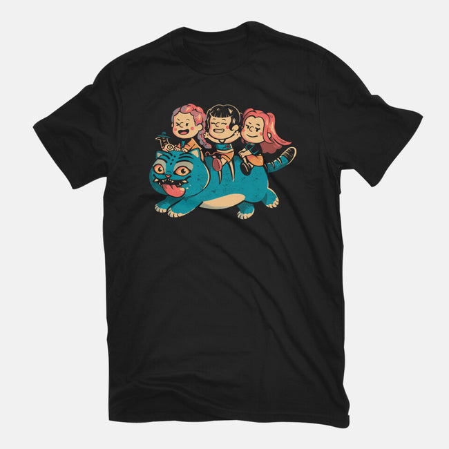 Feline Express-Womens-Fitted-Tee-Arigatees