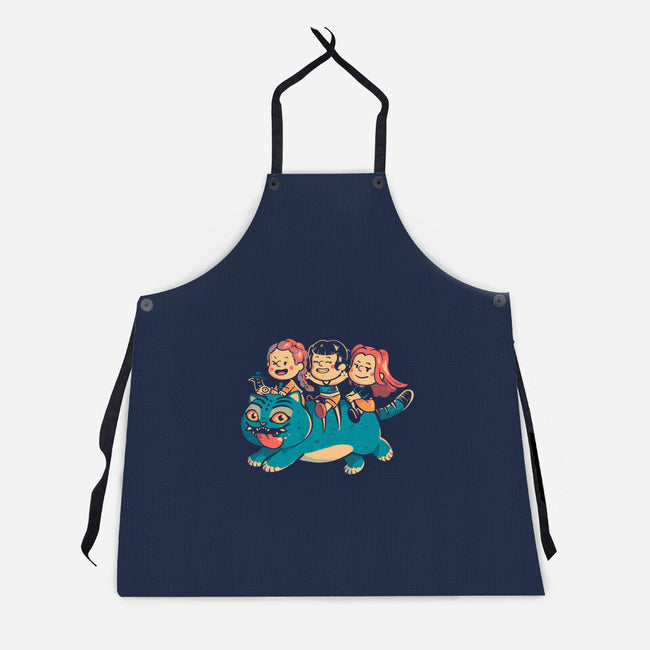 Feline Express-Unisex-Kitchen-Apron-Arigatees