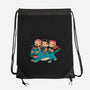 Feline Express-None-Drawstring-Bag-Arigatees