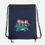 Feline Express-None-Drawstring-Bag-Arigatees