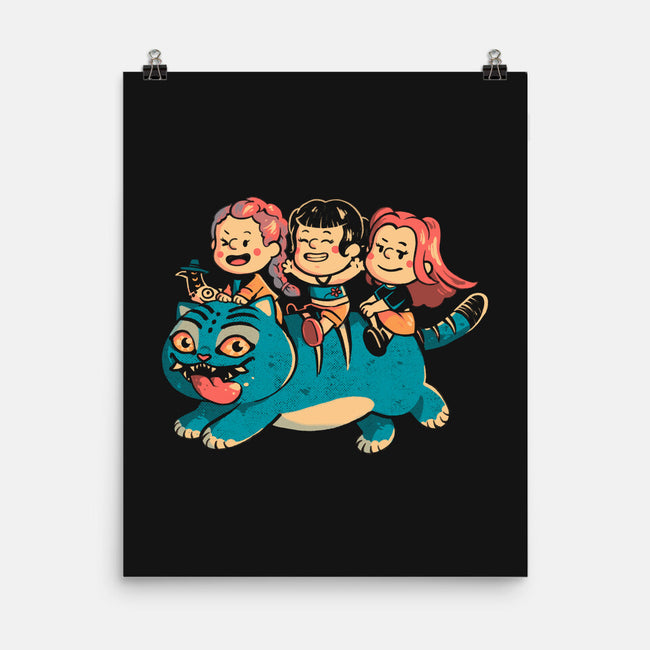 Feline Express-None-Matte-Poster-Arigatees