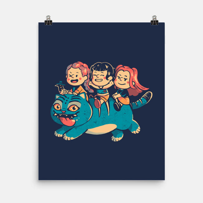 Feline Express-None-Matte-Poster-Arigatees