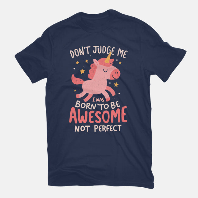 Born To Be Awesome-Mens-Basic-Tee-koalastudio
