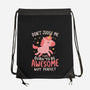 Born To Be Awesome-None-Drawstring-Bag-koalastudio