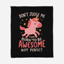 Born To Be Awesome-None-Fleece-Blanket-koalastudio
