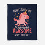 Born To Be Awesome-None-Fleece-Blanket-koalastudio