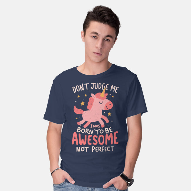 Born To Be Awesome-Mens-Basic-Tee-koalastudio
