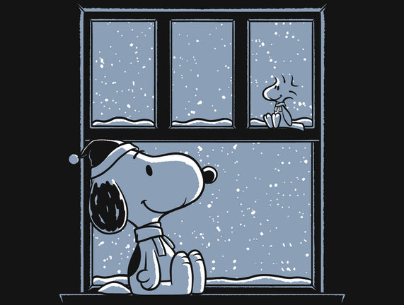 Snowy Day Dog