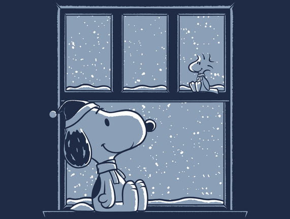 Snowy Day Dog