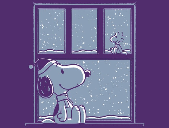 Snowy Day Dog