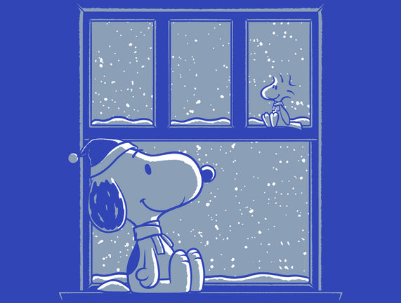 Snowy Day Dog