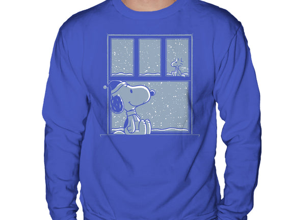Snowy Day Dog