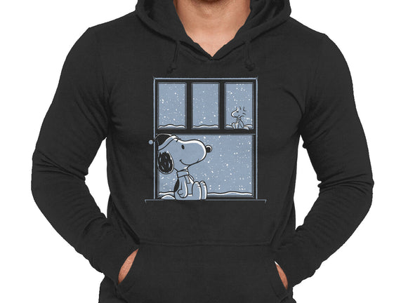 Snowy Day Dog