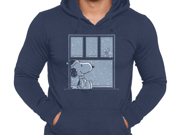 Snowy Day Dog