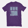 Snowy Day Dog-Womens-Fitted-Tee-Studio Mootant