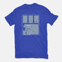Snowy Day Dog-Womens-Fitted-Tee-Studio Mootant