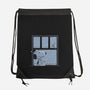 Snowy Day Dog-None-Drawstring-Bag-Studio Mootant