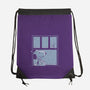Snowy Day Dog-None-Drawstring-Bag-Studio Mootant