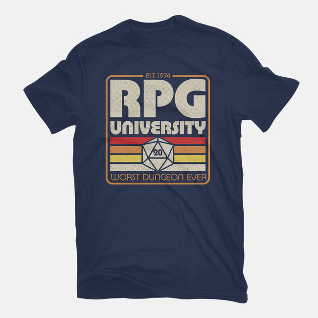 RPG University Vintage-Mens-Basic-Tee-Studio Mootant