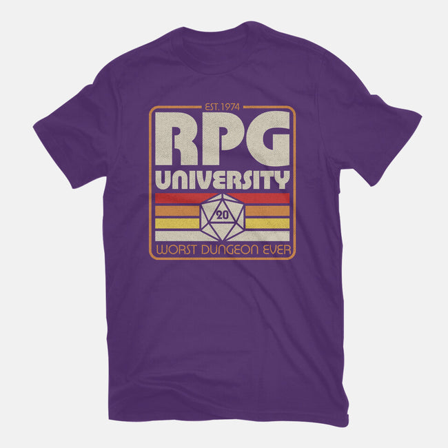 RPG University Vintage-Womens-Fitted-Tee-Studio Mootant