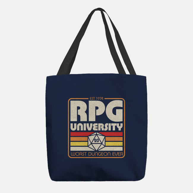 RPG University Vintage-None-Basic Tote-Bag-Studio Mootant