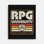 RPG University Vintage-None-Stretched-Canvas-Studio Mootant