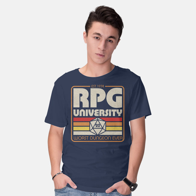 RPG University Vintage-Mens-Basic-Tee-Studio Mootant
