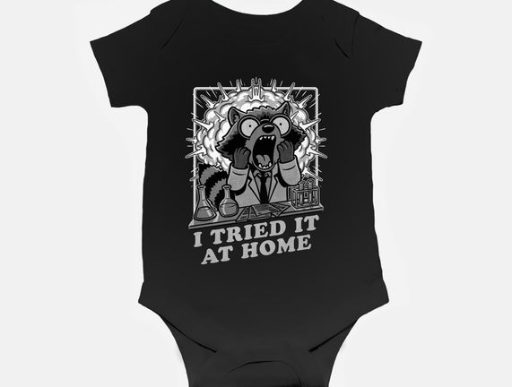 Raccoon Science Experiment At Home