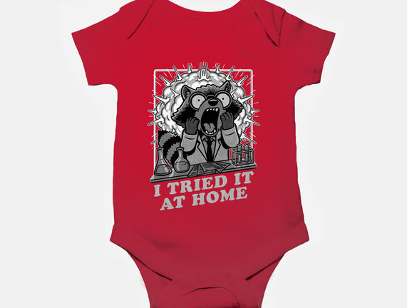 Raccoon Science Experiment At Home