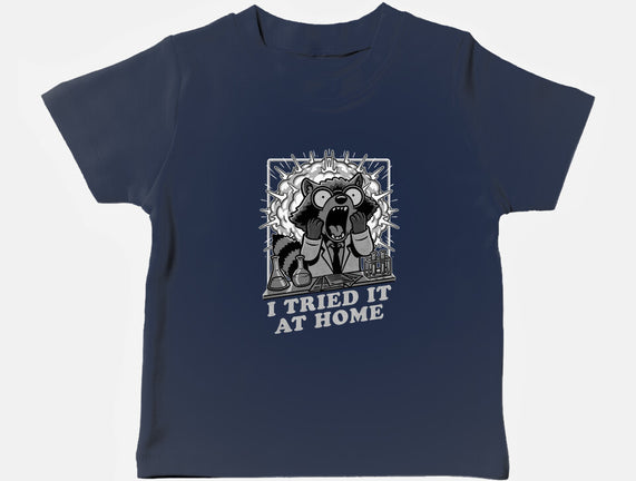 Raccoon Science Experiment At Home