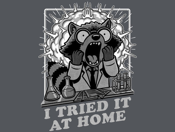 Raccoon Science Experiment At Home