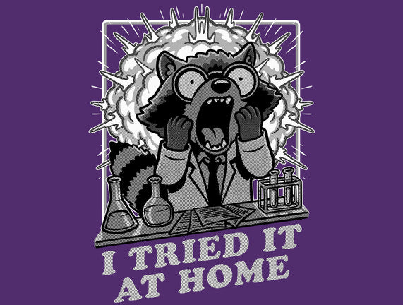 Raccoon Science Experiment At Home