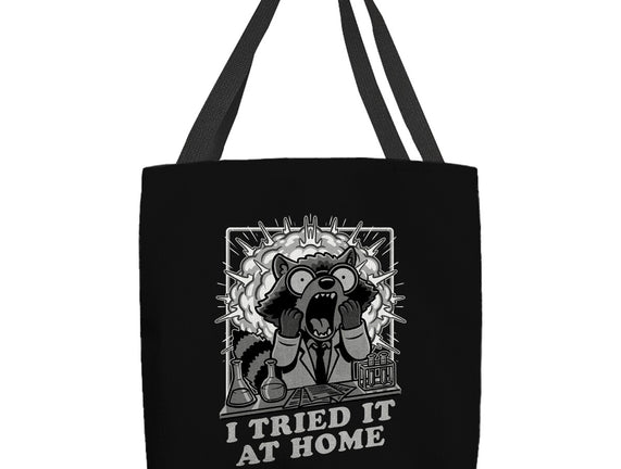 Raccoon Science Experiment At Home