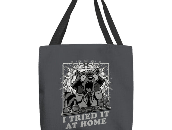 Raccoon Science Experiment At Home