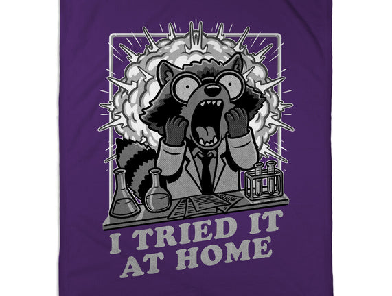 Raccoon Science Experiment At Home