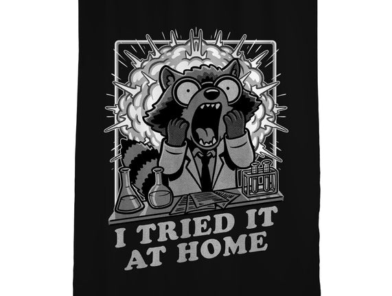 Raccoon Science Experiment At Home