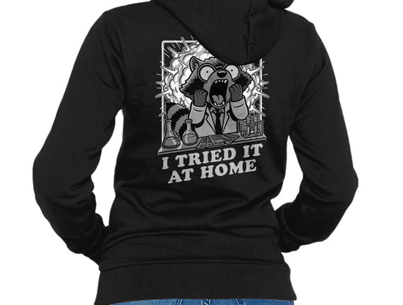 Raccoon Science Experiment At Home