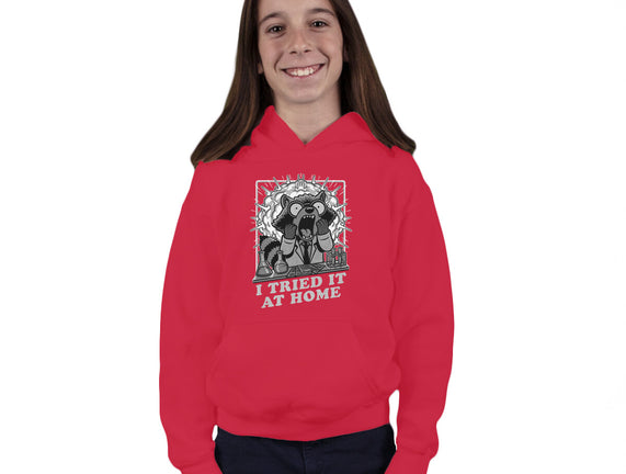 Raccoon Science Experiment At Home