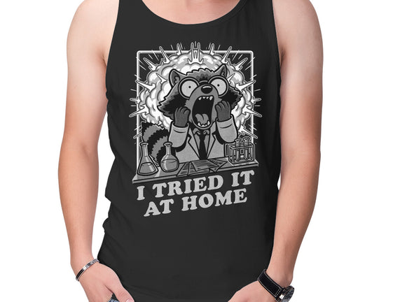 Raccoon Science Experiment At Home