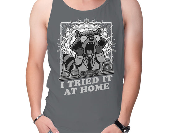 Raccoon Science Experiment At Home