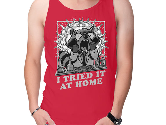 Raccoon Science Experiment At Home