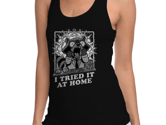 Raccoon Science Experiment At Home