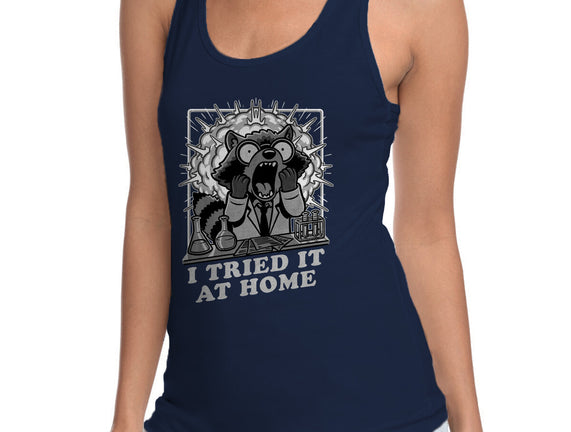 Raccoon Science Experiment At Home